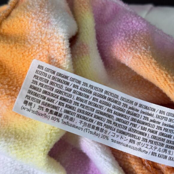 Minnie Mouse Top Womens Medium Tie Dye Knit Crop Pullover Disney Parks Merch M - Picture 8 of 11